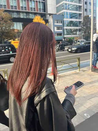 カラー 【arc】 mikiho/パーマのヘアスタイル