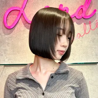 ショート 原宿/韓国ボブ /くびれボブ/優希のヘアスタイル