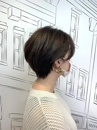 ショート 坪井 彰吾のヘアスタイル