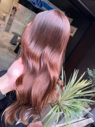 ロング 大川 有香のヘアスタイル