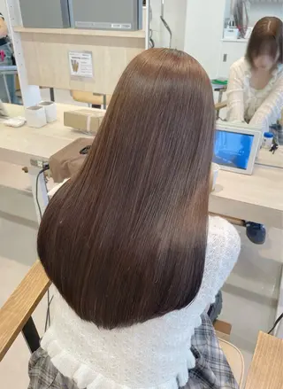 ロング カラー かずや🍀/髪質改善 /艶髪カラー/眉毛のヘアスタイル