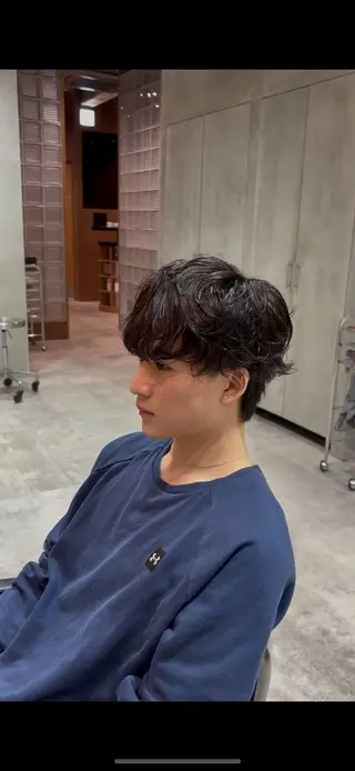 ミディアム パーマ fifth/渋谷/ パーマ/イクミのヘアスタイル