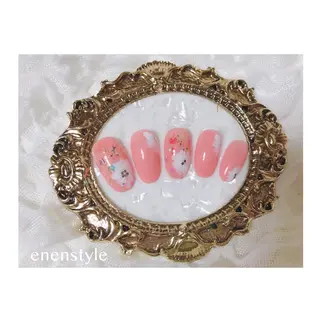 ショート ネイル 👑enen style👑のネイルデザイン