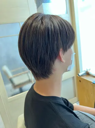 ショート カラー ヘアアレンジ 🌈髪質改善・美髪矯 正・平野瀬乃🌈のヘアスタイル