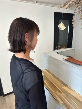 ショート カラー ふわりhair💭 emo.中澤慶のヘアスタイル