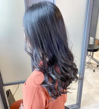 セミロング カラー 【透明感、艶髪】西村 有司のヘアスタイル