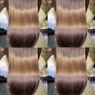 セミロング カラー Minami. 🩵 再現性特化ヘアのヘアスタイル