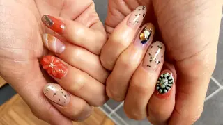 ネイル infinity skyのネイルデザイン