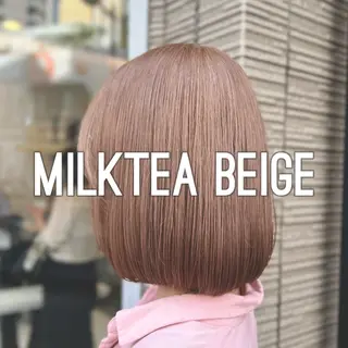 ミディアム カラー Yuka/Aujua ソムリエ/髪質改善のヘアスタイル