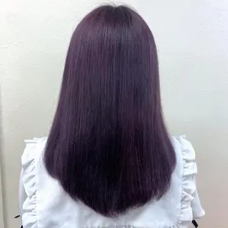 ロング カラー ヘアアレンジ ブリーチカラー 🩵MIZUKIのヘアスタイル