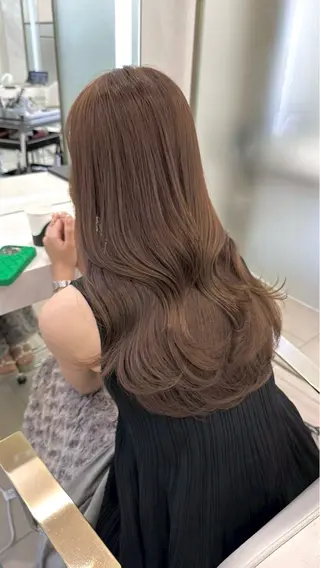 ロング COA🎀オギユリ /透明感カラー🫧のヘアスタイル
