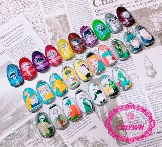 ネイル CROWN プライベートサロンのネイルデザイン