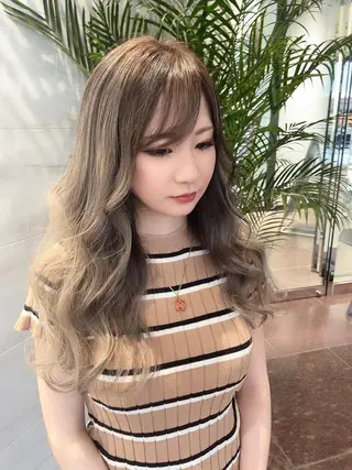 ロング FABLE HAIR ファブル難波・心斎橋のヘアスタイル
