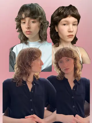 パーマ aika/パーマ/ ショート/伏見のヘアスタイル