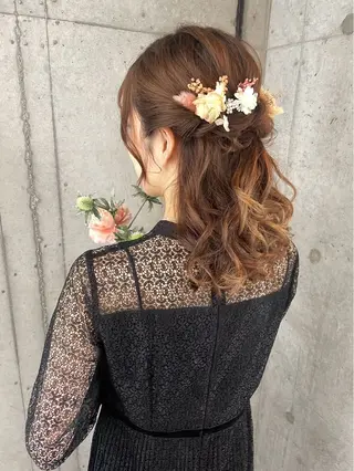 ヘアアレンジ 美髪× ヘアセット✨Araiのヘアスタイル