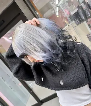ミディアム カラー ブリーチ指名 No.1🦋KOKIのヘアスタイル