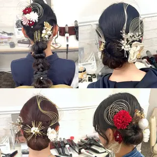 ヘアアレンジ 1日1名様限定 予約可能のヘアスタイル