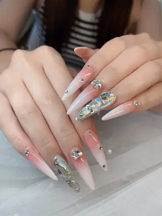 ネイル ハイネイル 自宅サロンのネイルデザイン