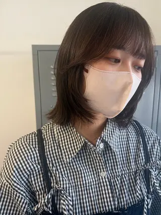 ショート カラー cana 札幌レイヤースタイルのヘアスタイル