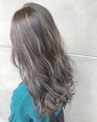 セミロング カラー 北間 寛哉のヘアスタイル