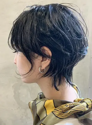 ショート ブリーチなし透明感 カラー✨横山 佳希のヘアスタイル