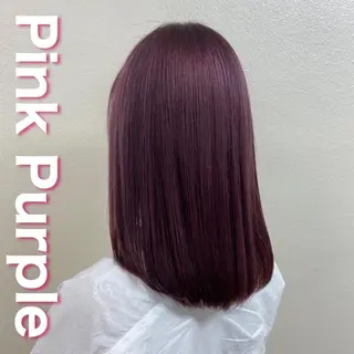 セミロング カラー NANAMI🩵 大人可愛い韓国ヘアのヘアスタイル