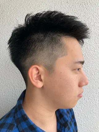 ショート メンズ 内村 純也のヘアスタイル