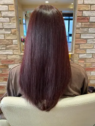 ロング カラー 三瓶 龍皇のヘアスタイル