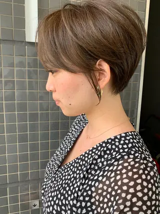 ショート カラー 髪質改善サロン 心斎橋ARCHEのヘアスタイル