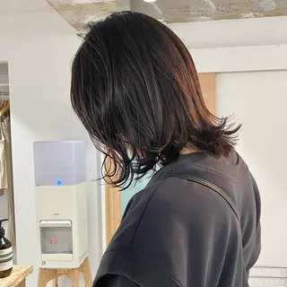 ミディアム カラー ROE 日吉のヘアスタイル