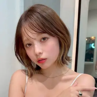 ミディアム 🤍aimi🤍 ウルフ/韓国ヘアのヘアスタイル
