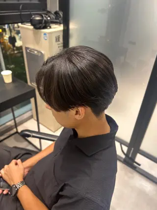メンズ ✅曲がる縮毛矯正・ メンズ縮毛/森隆之介のヘアスタイル