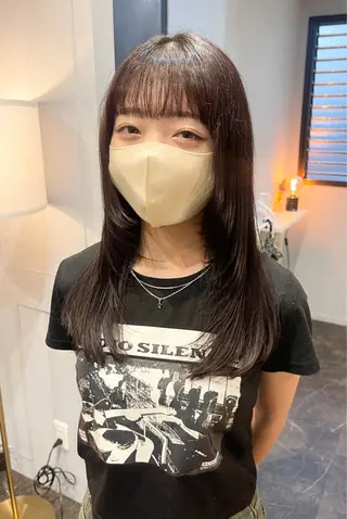 セミロング warme𓂂𓂃 静岡のヘアスタイル