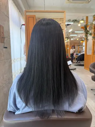 ロング 丸山 弘基のヘアスタイル