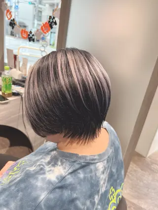 ショート カラー 宮原 佳苗のヘアスタイル