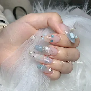 ネイル HANA 長さだしのネイルデザイン