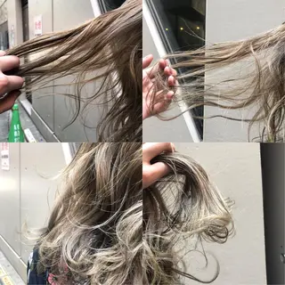 ミディアム カラー 韓国ヘア 店長NEGIのヘアスタイル