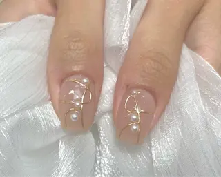 ネイル 夏 目のネイルデザイン