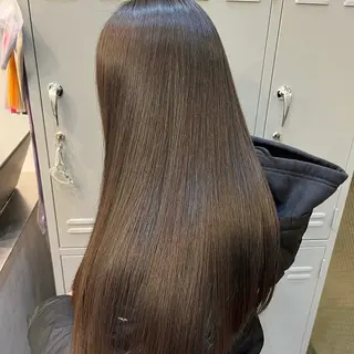 ロング カラー 透け感ブラウンカラー /レイヤー🧸ナシコのヘアスタイル