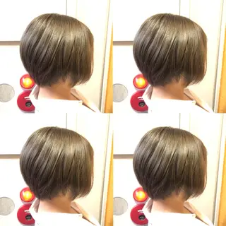 ショート カラー Minami. 🩵 再現性特化ヘアのヘアスタイル