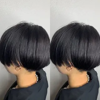 ショート カラー 似合わせ/ブリーチ カラー.岡田友仁のヘアスタイル