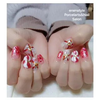 ミディアム ネイル 👑enen style👑のネイルデザイン