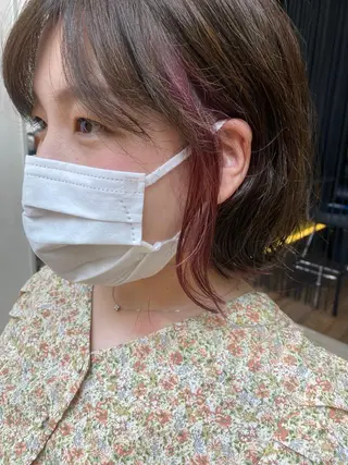 カラー 駅チカ【ali'i】 アリイ花崎友美☘のヘアスタイル