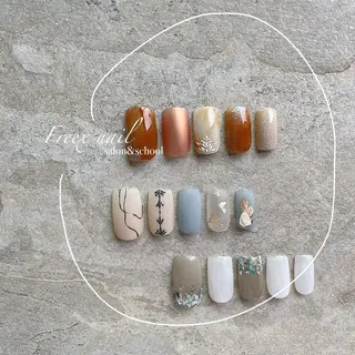 ネイル freex nail /ニュアンス/個性派のネイルデザイン