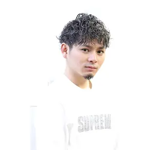 ショート パーマ メンズ ROSE甲子園口 山森敬太のヘアスタイル