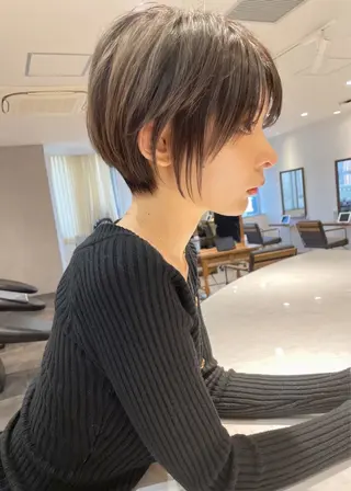 ショート 博多ベージュ 🐻松井傑のヘアスタイル