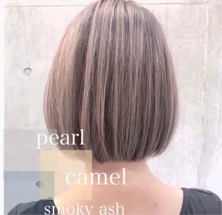 ショート カラー AKI アキのヘアスタイル