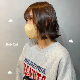 ショート SOURCE 茶屋町　奥井杏奈のヘアスタイル