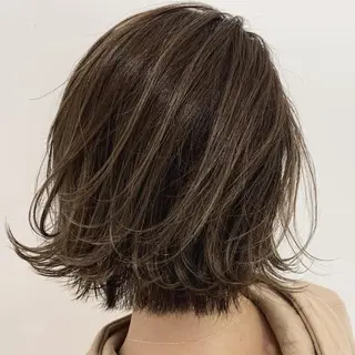 ミディアム カラー メンズ特化美容師/ 新井　洸太のヘアスタイル