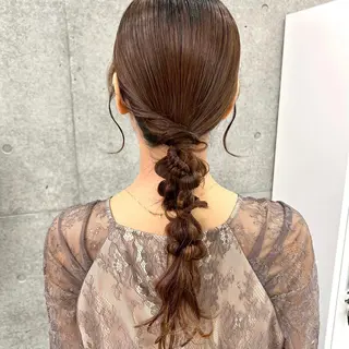 ヘアアレンジ 卒業式お呼ばれ🕊️ ヘアセット✴︎ミキのヘアスタイル
